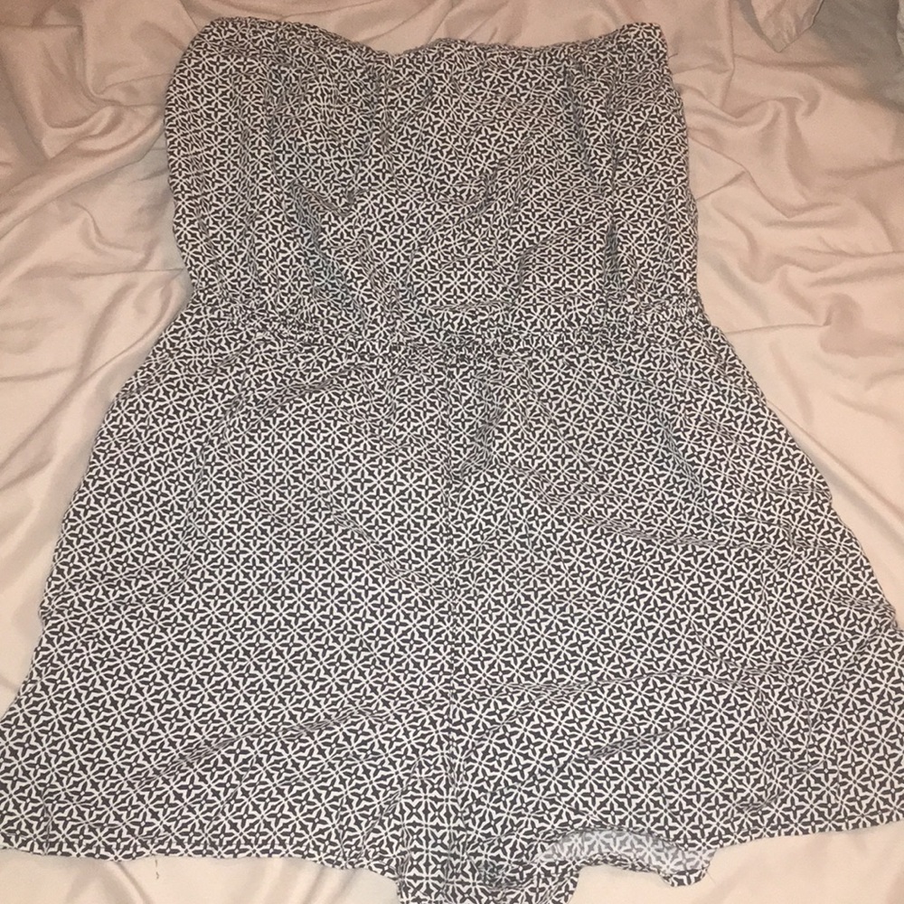 H&M strapless romper